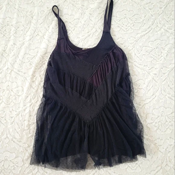 Free People Lace Detailed Tank - Picture 1 of 6
